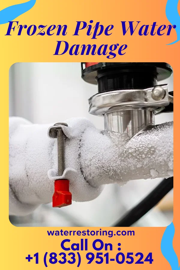 Frozen Pipe Water Damage in Unionville, IA